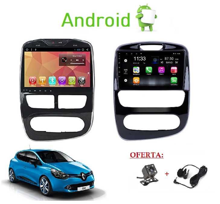 (NOVO) Rádio 2DIN • Renault Clio (4) IV (2012 a 2020) • Android 4+32GB