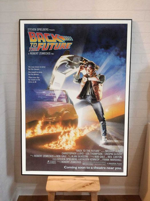 plakat 61x91,5cm Powrót do Przyszłości - poster Zemeckis, Spielberg
