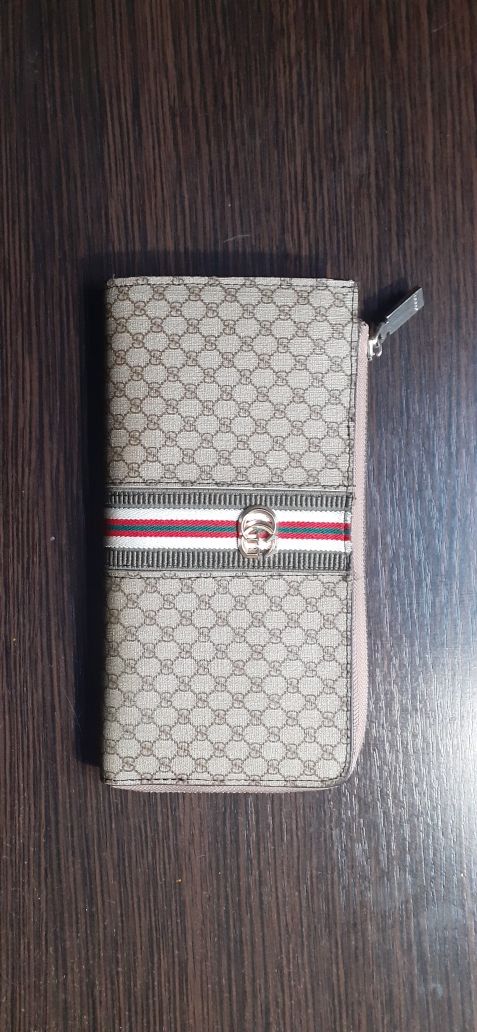 Кошелек портмоне Gucci, бумажник-органайзер, клатч