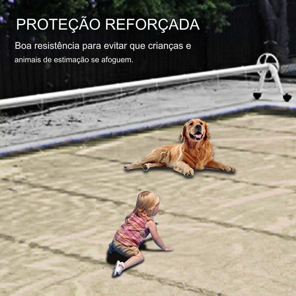 Capa de Piscina Retangular - 4x8m