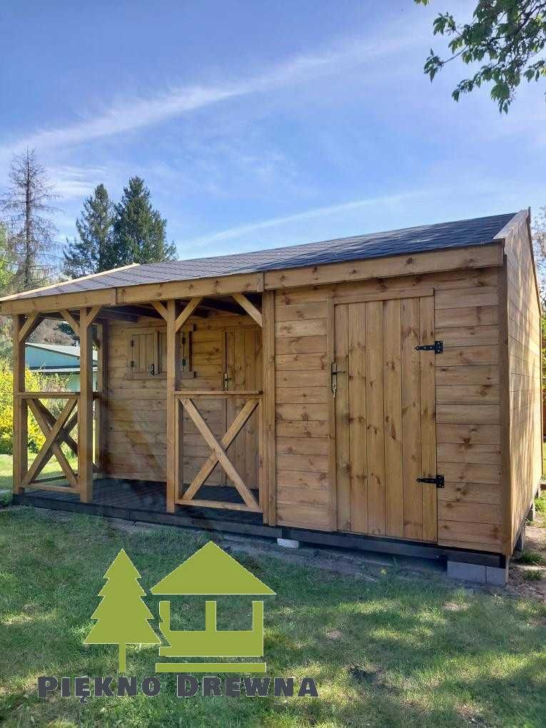 Domek Letniskowy / Domek Działkowy 5x4 Radek   SZYBKA REALIZACJA
