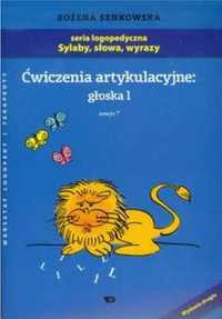 Ćwiczenia artykulacyjne zeszyt 7 głoska L A4 - Bożena Senkowska