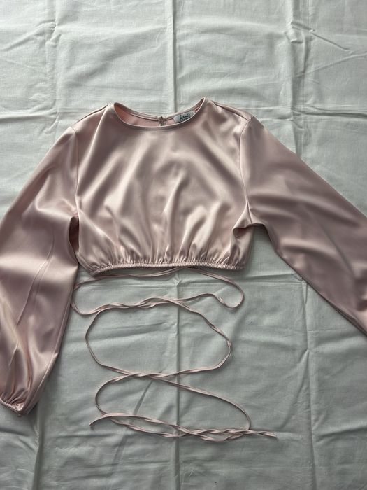 блуза з завʼязками