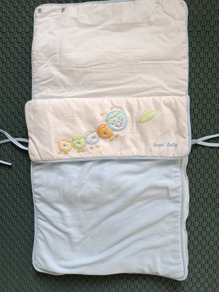 Conjunto de lençóis e saco para bebé dormir
