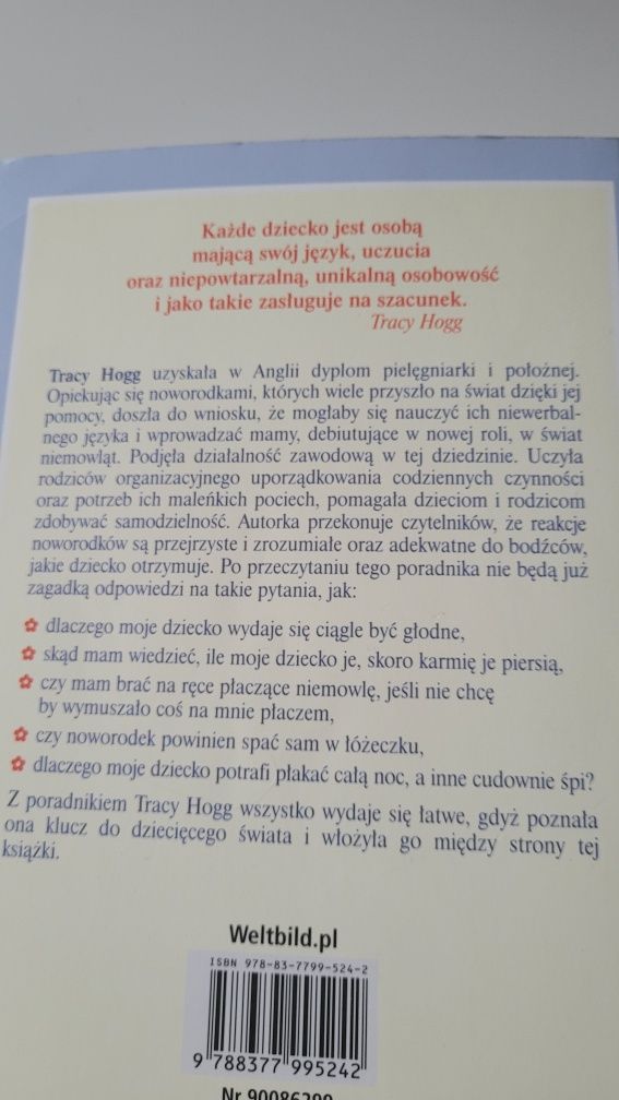 Język niemowląt Tracy Hogg, Malina Blau