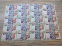 Włochy stare banknoty Liry