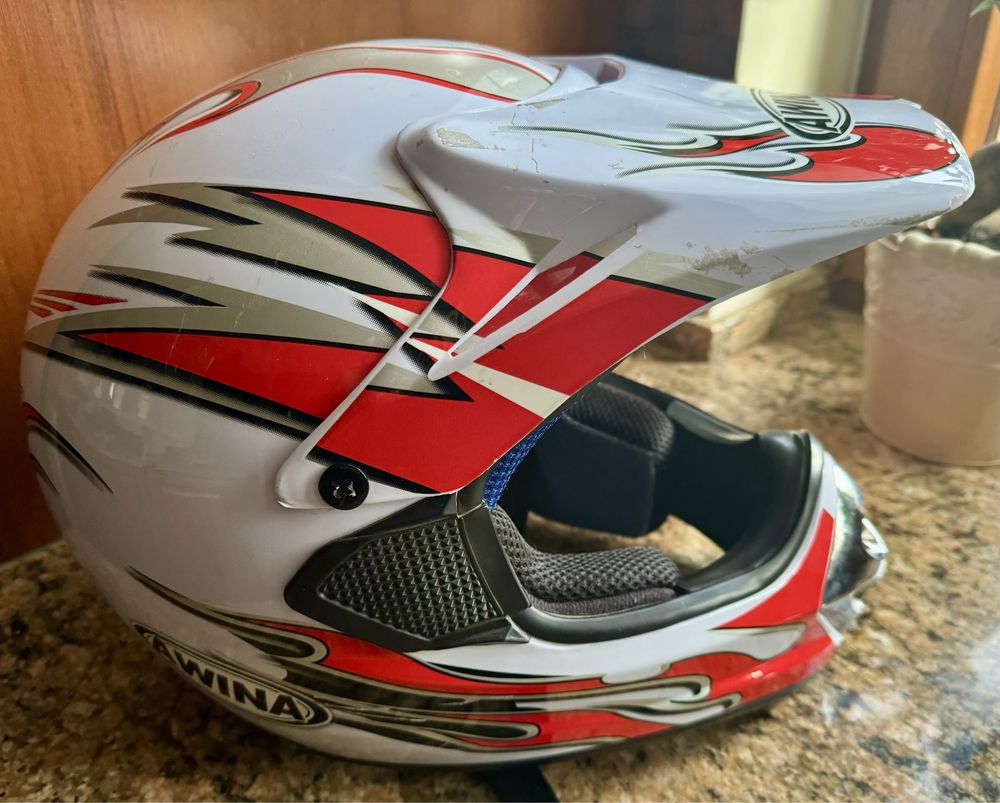 Kask motorowy cross enduro 59-60