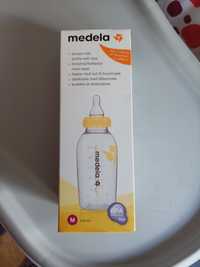 Butelka ze smoczkiem r. M Medela 250 ml Nowa, oryginalnie zapakowany