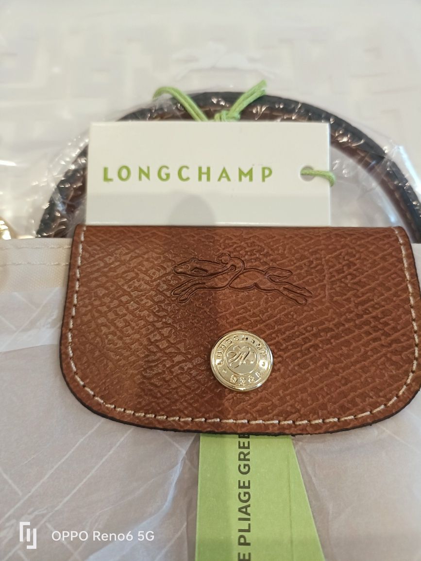 Longchamp XS Beje com alça