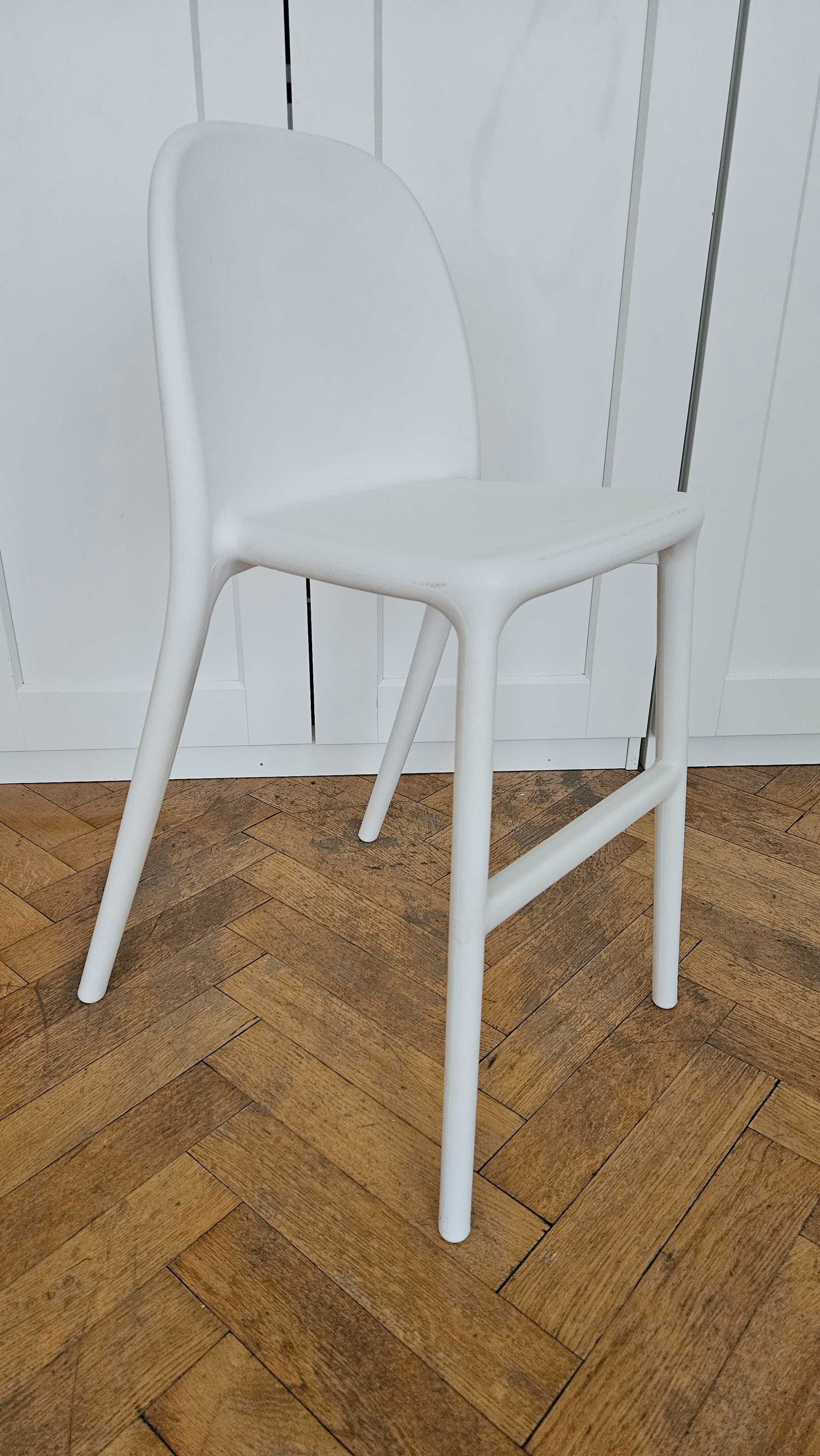 Krzesłko IKEA URBAN do jadalni białe