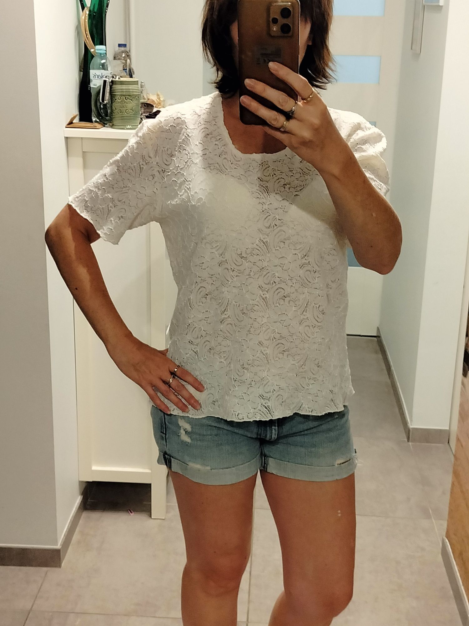 Bluzka na lato damska jak z gipiury L/XL