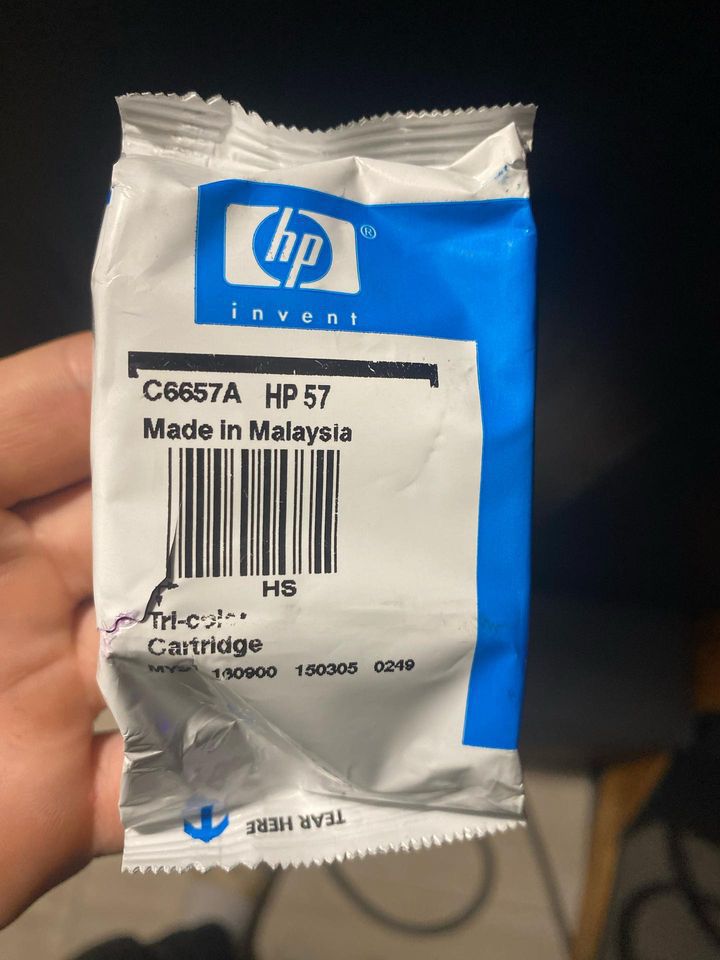 Tusz HP 57 C6657AE trójkolorowy oryginał