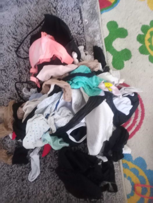 Zestaw damskiej bielizny majtki rajstopy