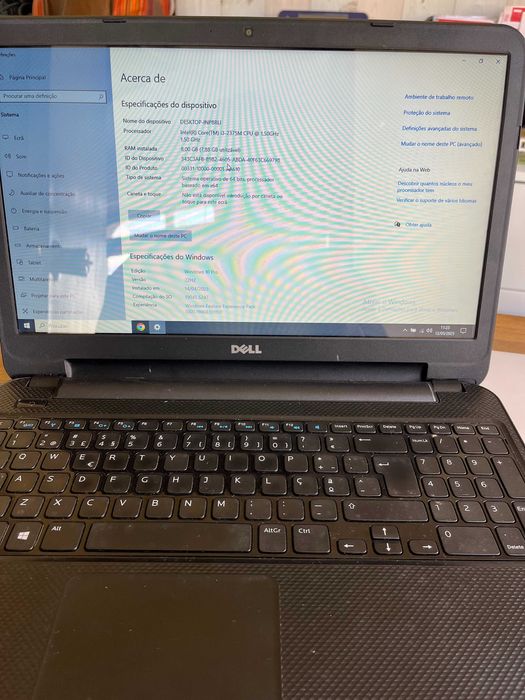 Computador baixo custo TOSHIBA L500-19F IntelCore™2 Duo 15.6 4GB 312GB