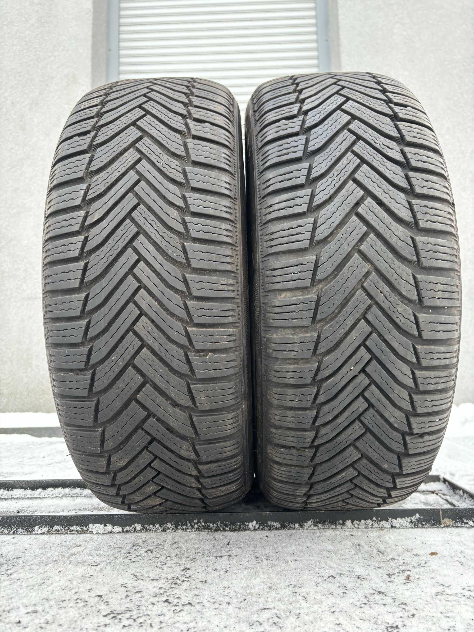 2szt zimowe 225/55R16 Michelin Alpin6 7,4mm 2019r świetny stan! Z4041