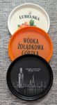 Taca barmańska plastikowa antypoślizgowa 37 cm - zestaw 3 szt.