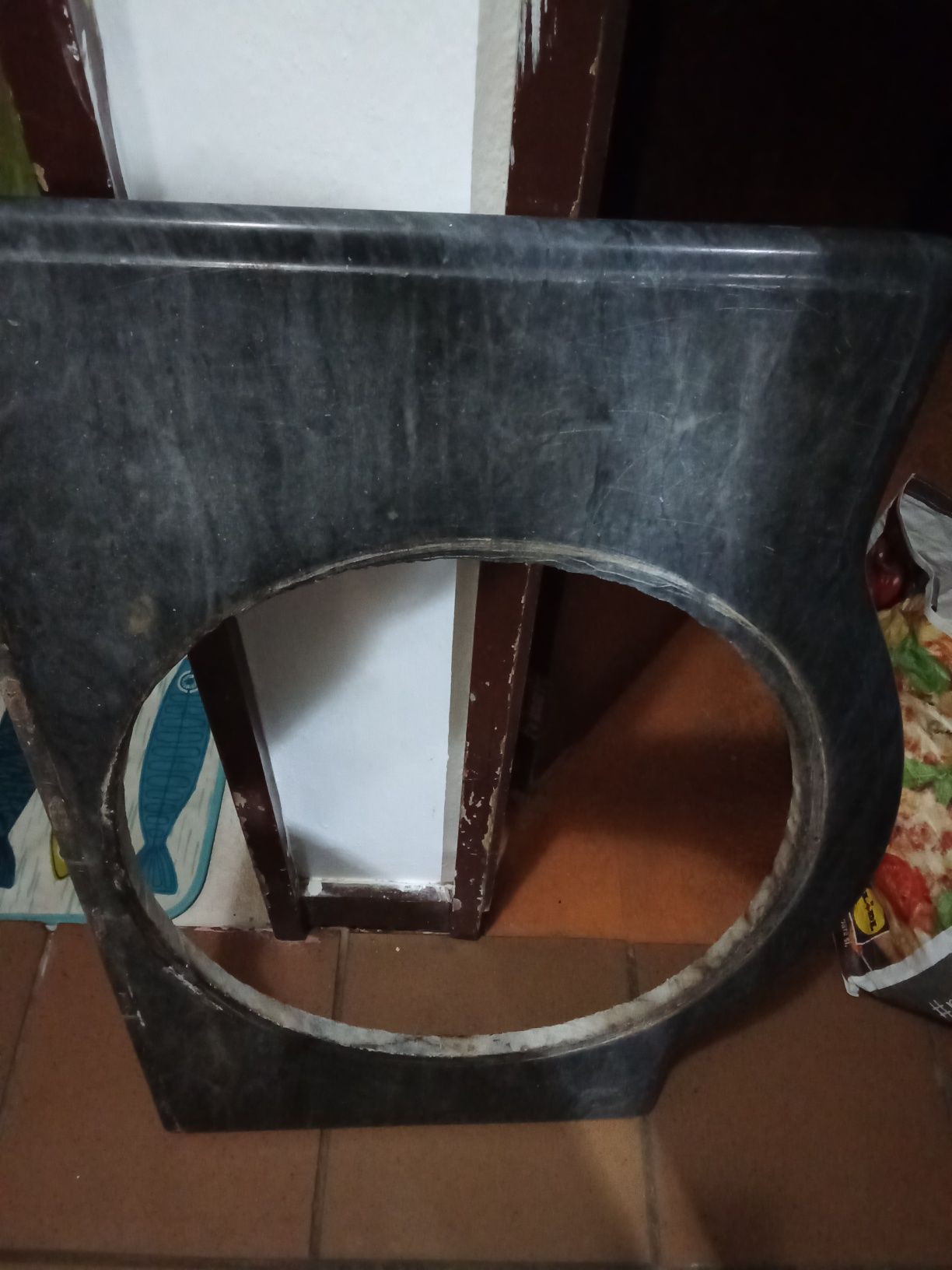 Pedra mármore de lavatorio