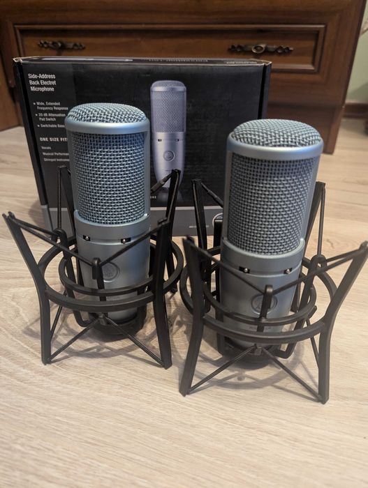 AKG Perception 120 + AKG SH 100 mikrofon pojemnościowy shock mount