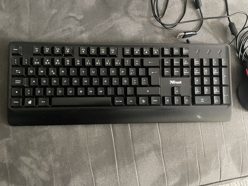 Teclado e rato Trust