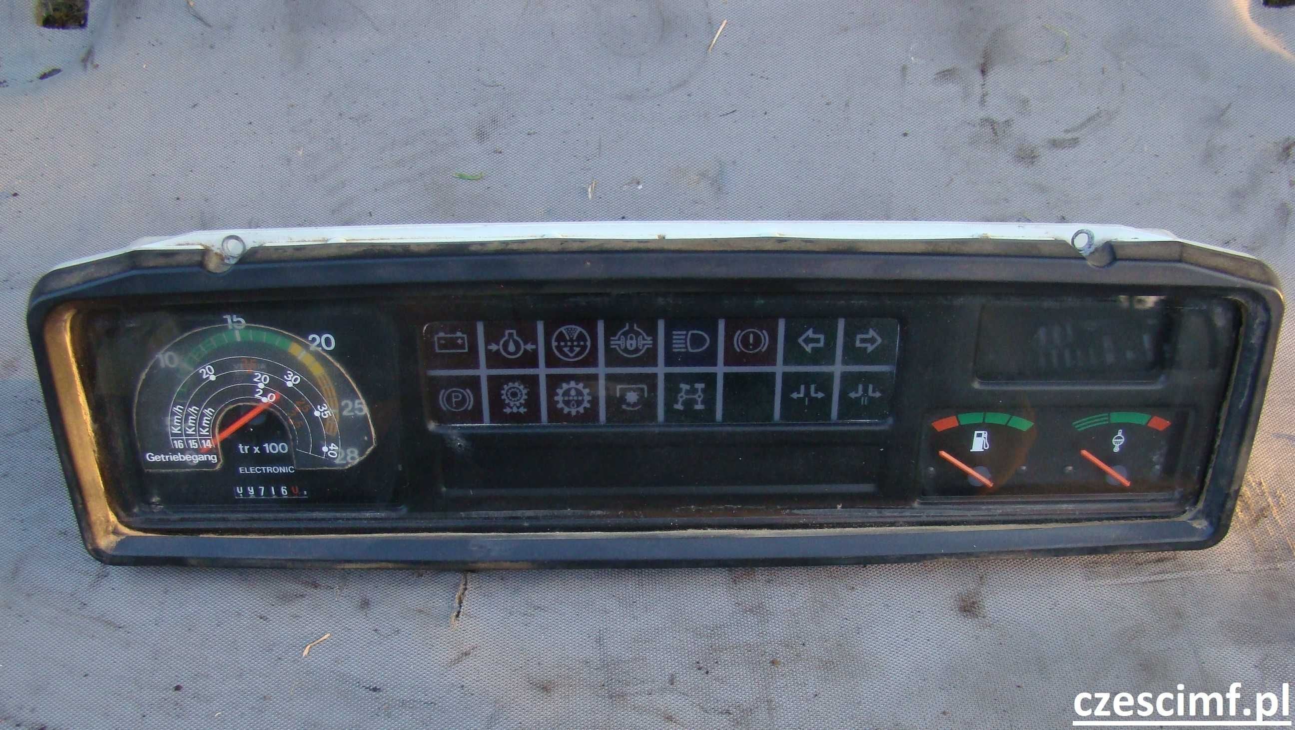 Licznik, Zegary, Płytka PCB MASSEY FERGUSON 3000, 3100, 3600 Naprawa