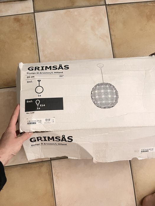 Люстра Ikea Grimsas