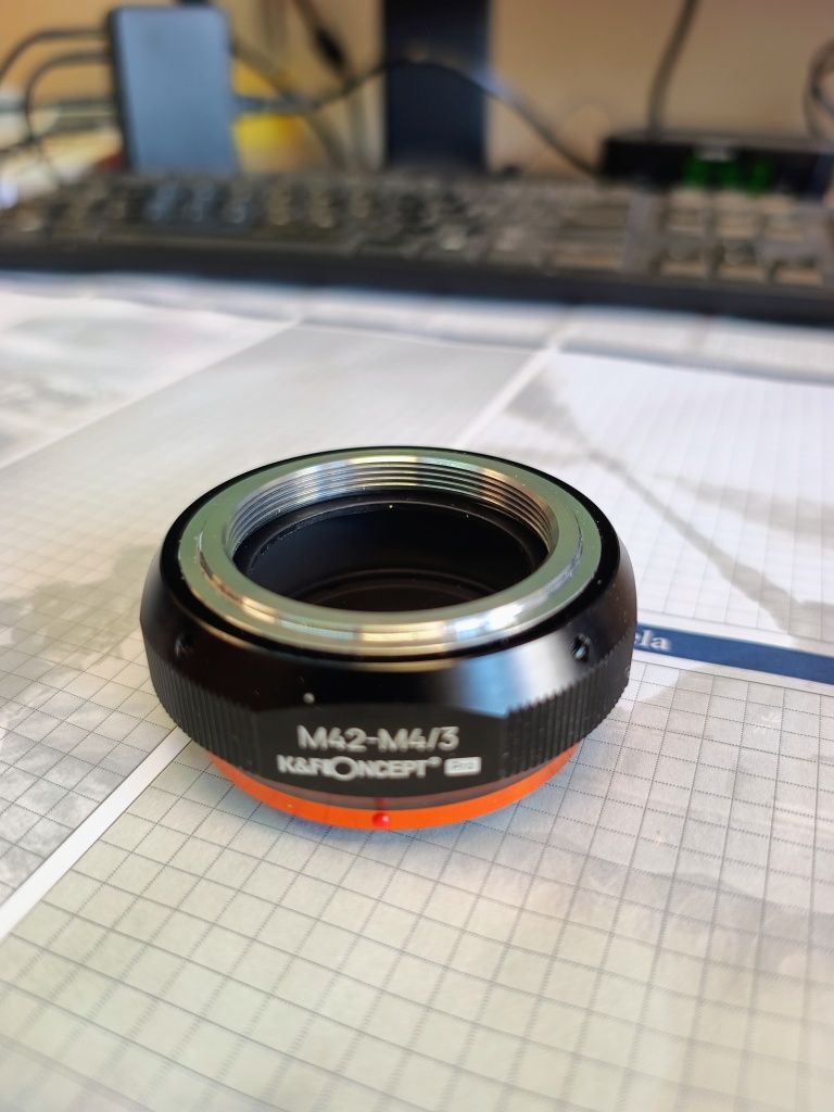 Adapter obiektywu M42 do systemu micro 4/3
