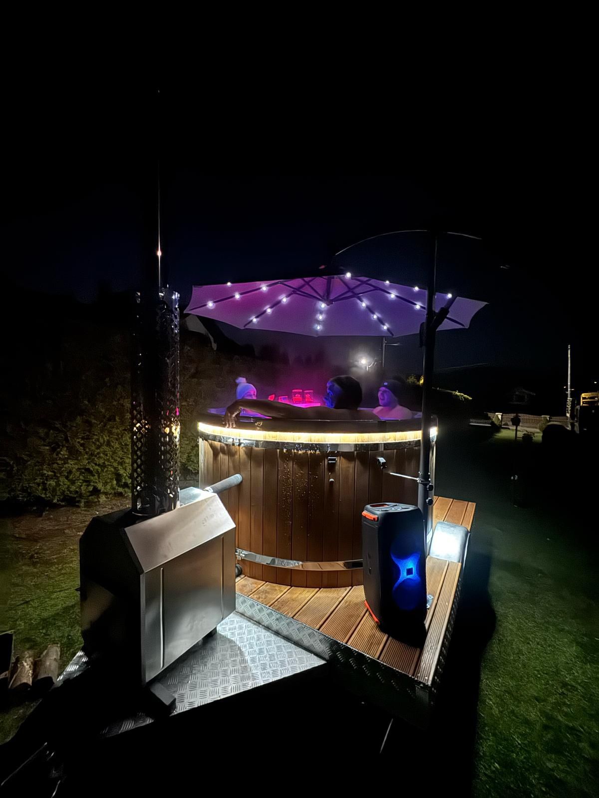 Mobilna balia bania jacuzzi wynajem