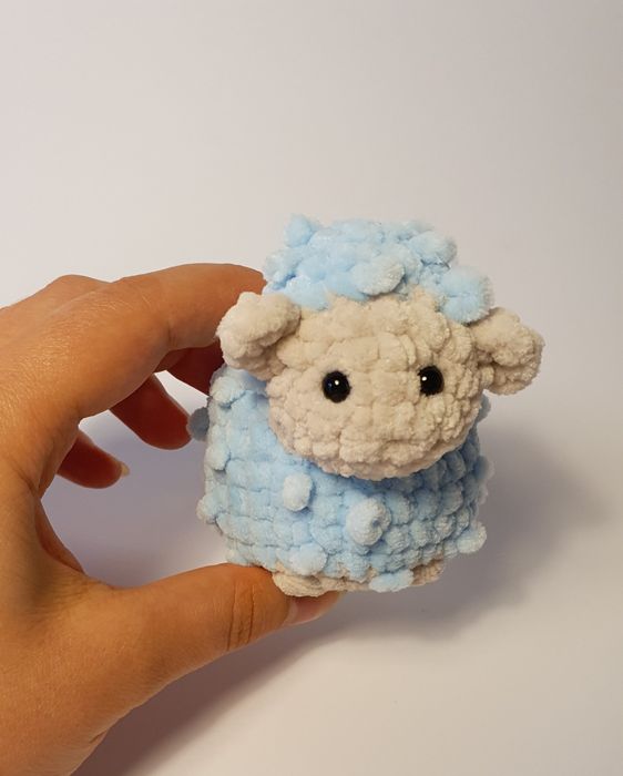 Baranek na szydełku