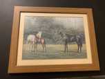 Quadro com imagem de cavalos
