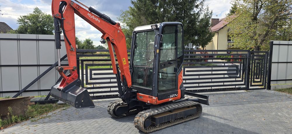 Minikoparka kubota u27 Mocna koparka Obrys!