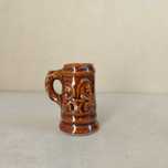 Ceramiczny mini kufelek PRL