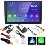 Radio Samochodowe 2 DIN 9 cali Android Bezprzewodowy CarPlay kamera