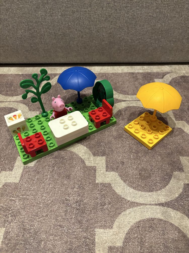 Klocki ala duplo Świnka Pepe