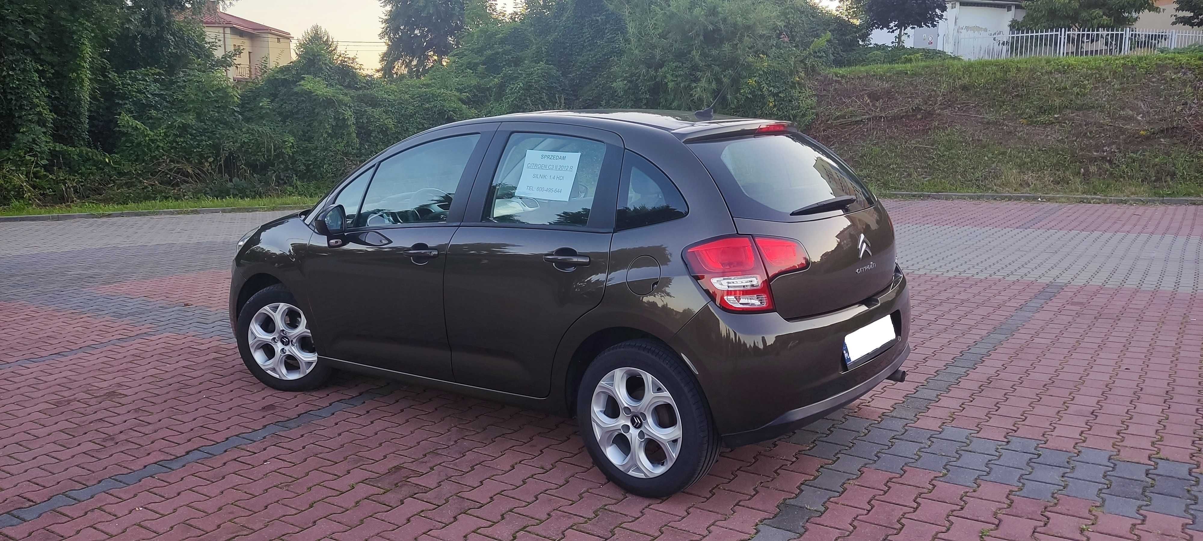 2012 Citroen c3 II 1.4 HDI