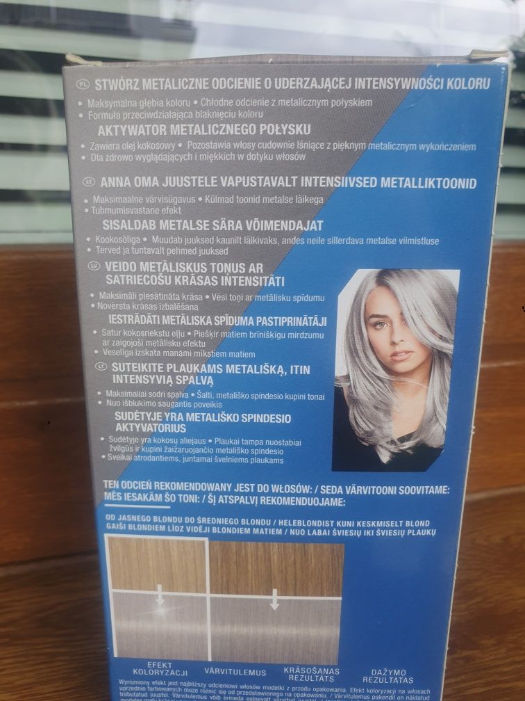 Farba do włosów Schwarzkopf jasnoszary