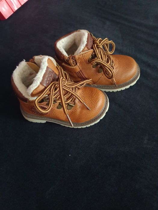Sprzed Trzewiki chłopięce, brązowe, ocieplane r