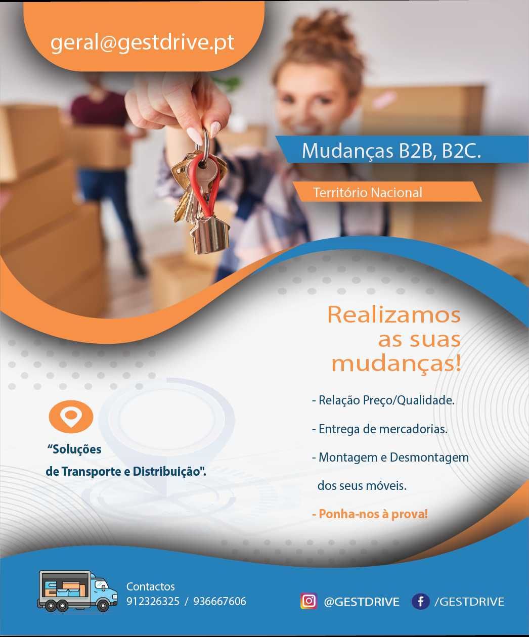 GESTDRIVE ® Soluções Integradas de Transporte e Mudanças