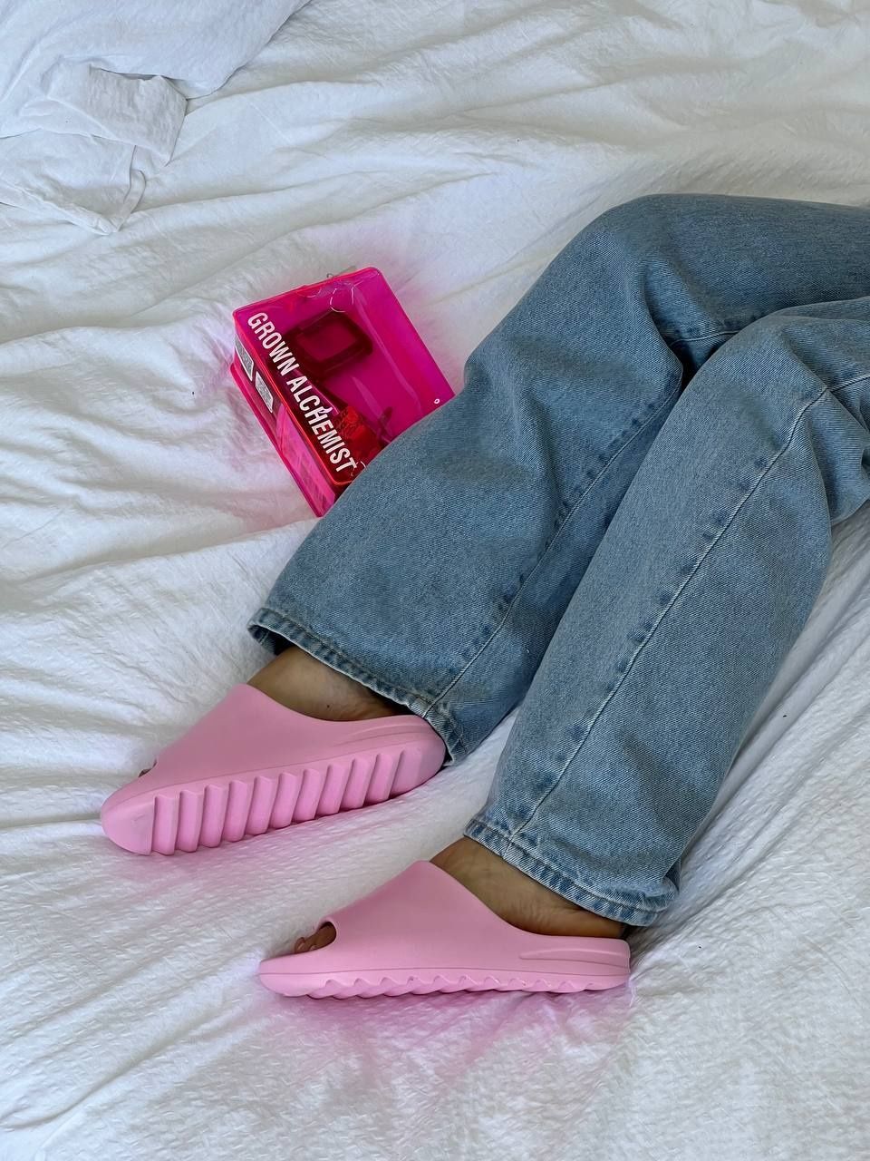 Шльопанці Adidas Yeezy Slide Pink р36-41