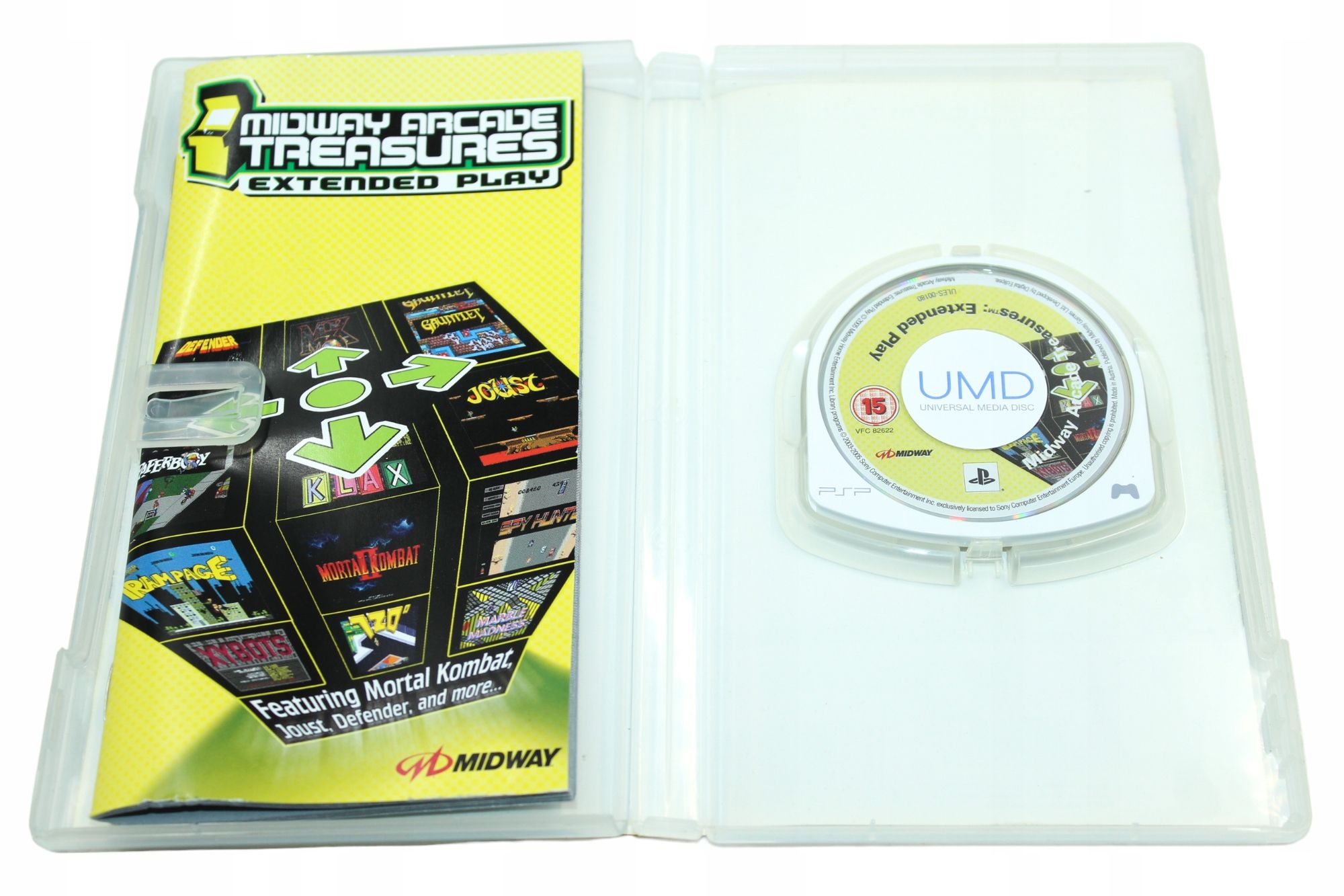 Midway Arcade Treasures Extended Play PlayStation Portable PSP