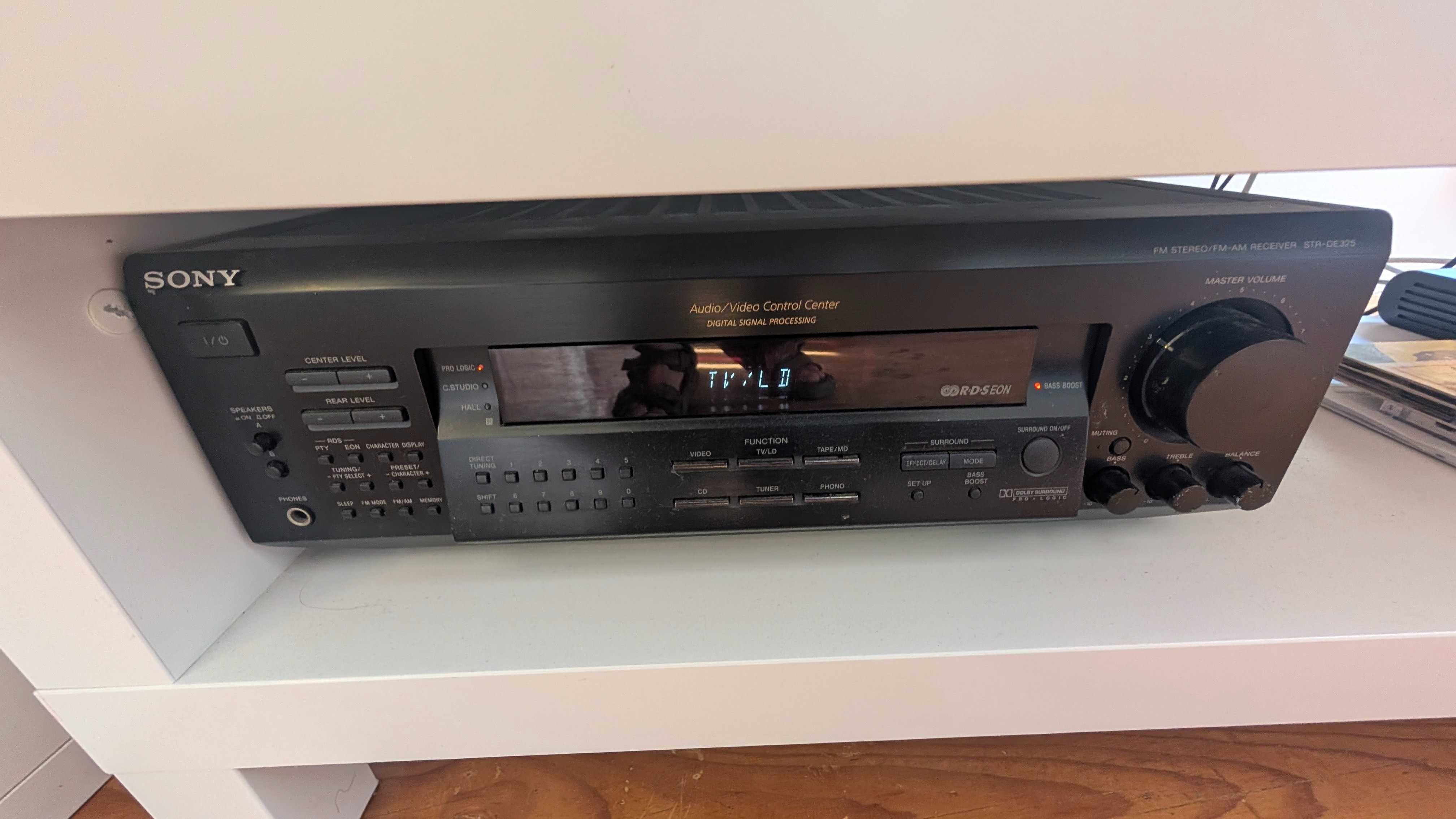 Amplificador Sony STR-D265 – Som potente e estilo clássico!