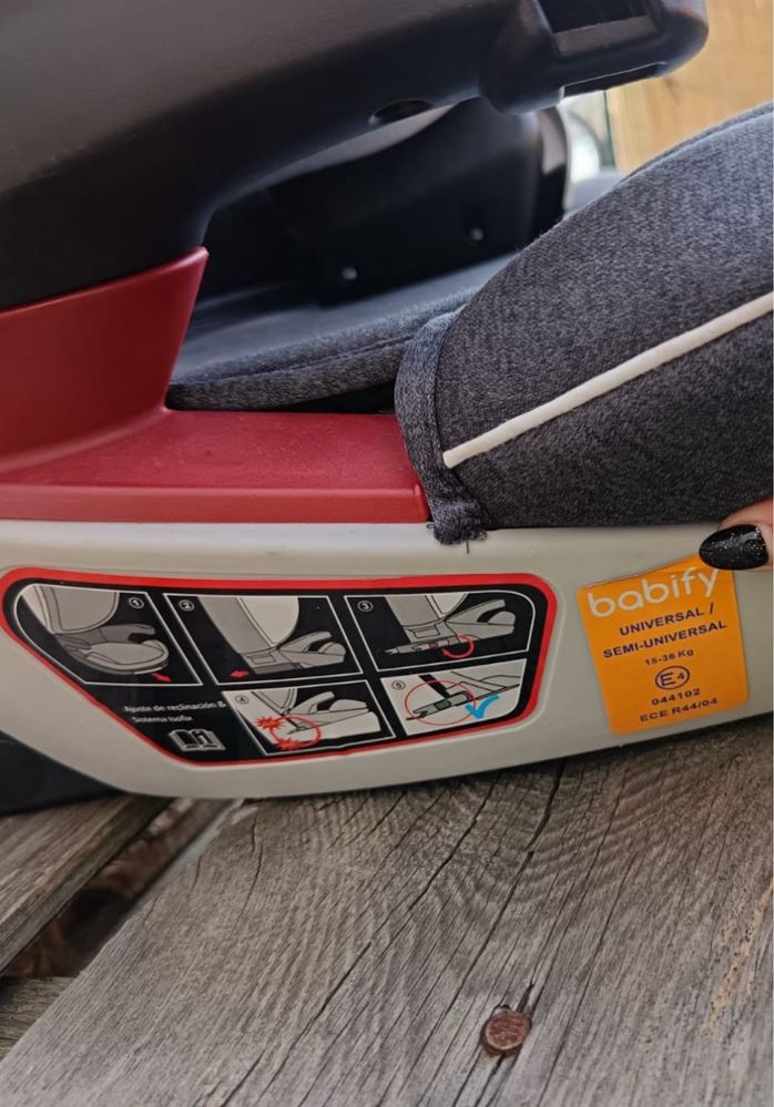 Cadeira auto com isofix