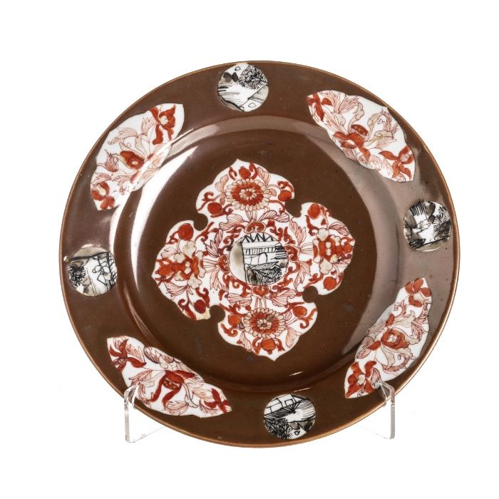 Prato Porcelana Chinesa Século XVIII