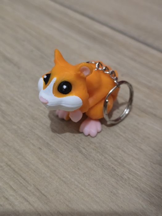 Breloczek Kota i Chomika 3d - Brelok Druk3d fidget Keychain