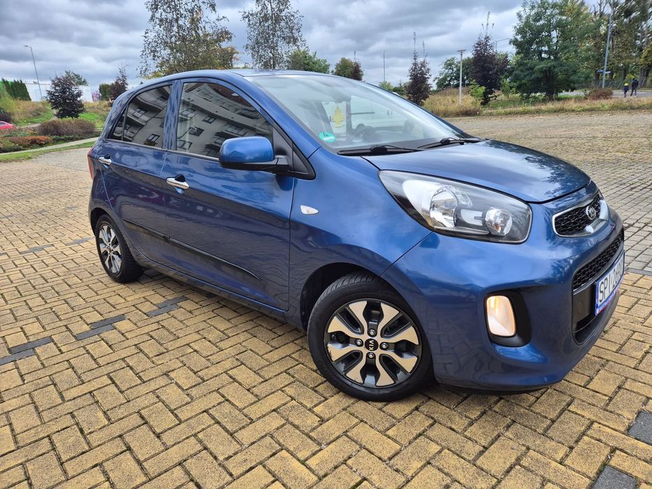 Kia Picanto 1.0 67KM ecoGT-line TYLKO 130oookm CLIMATRONIC model 2016 I właściciel