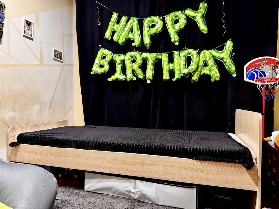 Дитяче ліжко , ліжко односпальне