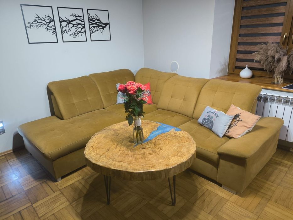 Narożnik z funkcją spania