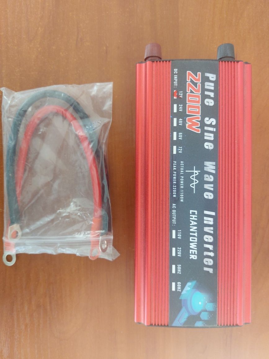 Інвертор чистий синус  12v -220v