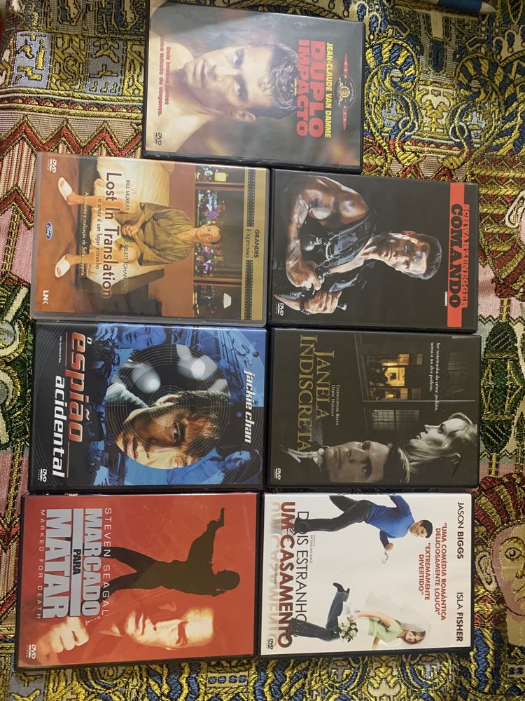 DVD’s vários, venda à unidade