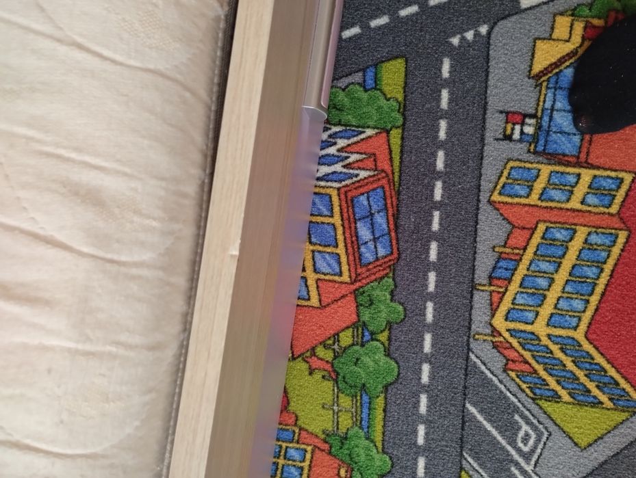Sprzedam łóżko młodzieżowe z materacem lnorento 80 x 190