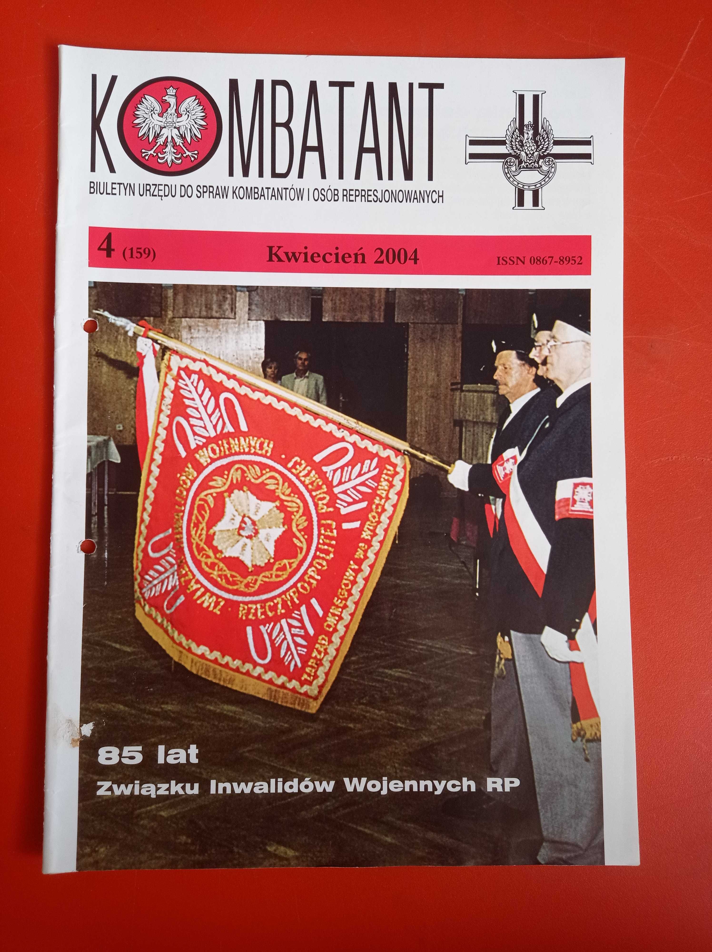 Kombatant, biuletyn, nr 4/2004, kwiecień 2004